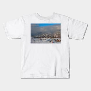 Courchevel 1850 3 Valleys French Alps France Kids T-Shirt